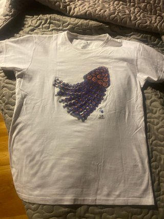 Camiseta El diestro Blanca Talla 42