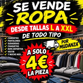 Ropa Juvenil L-XXL Variada