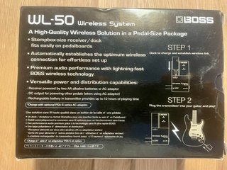 Boss WL-50 Sistema Inalámbrico Guitarra/Bajo