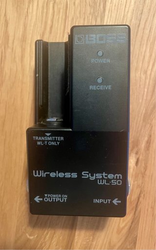 Boss WL-50 Sistema Inalámbrico Guitarra/Bajo