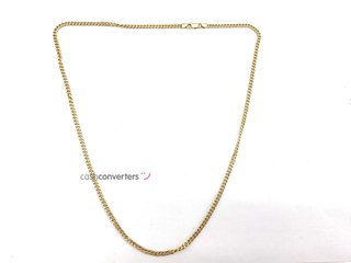cadena oro 18k 30cm