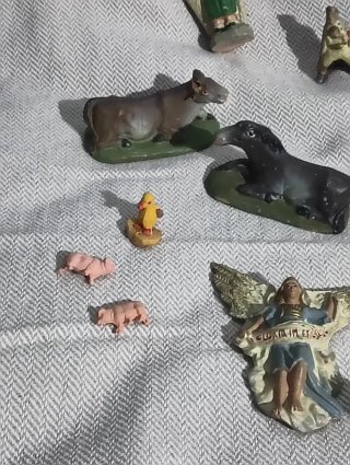 Set de Figuras de Belén de Barro
