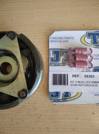 Embrague original y muelles TJT para Derbi Variant