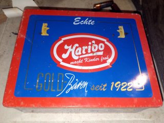 Lata Metálica Vintage Haribo Goldbären