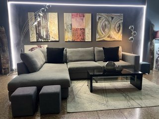 Sofá XXL Gris