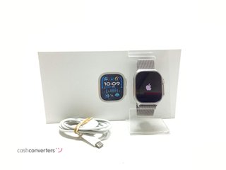 apple watch ultra 2 49mm (gps 4g) titanio