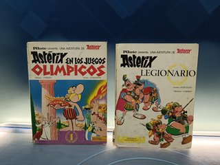 ASTERIX EN LOS JUEGOS OLIMPICOS + ASTERIX EL GALO, primera edicion, bruguera
