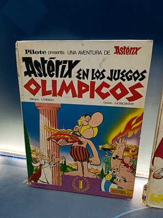 ASTERIX EN LOS JUEGOS OLIMPICOS + ASTERIX EL GALO, primera edicion, bruguera