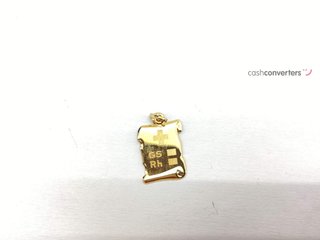 colgante oro 18k