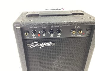 amplificador guitarra sonora s-20