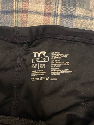 Bañador TYR Negro Talla S