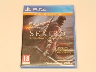 Sekiro Shadows Die Twice PS4 (Solo Caja)