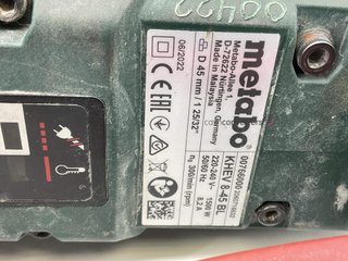 martillo electrico metabo khev 8-45 bl