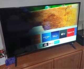 Recogida de televisores estropeados.
