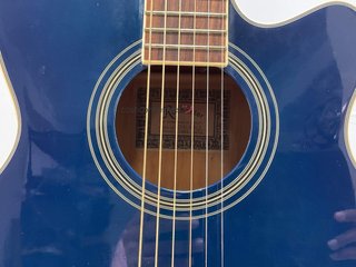 guitarra acustica rochester cfg-3 bls