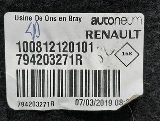 Renault 794203271r bandeja tras zoe intens 1111723
