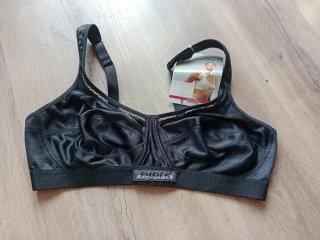 Sujetador deportivo Shock Absorber negro 100 B