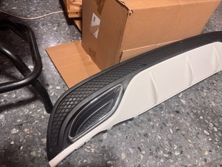 Difusor AMG Paragolpes Trasero Mercedes W205