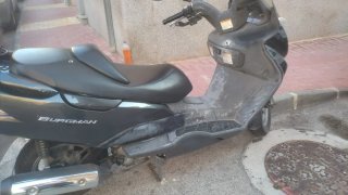 Suzuki Burgman 125cc. ITV 07 2027