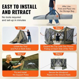 Carpa Vevor Beige a estrenar NUEVA