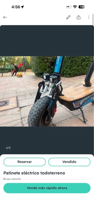 Patinete eléctrico todoterreno Pro