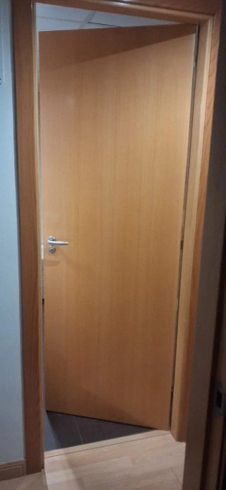 Puerta de madera interior
