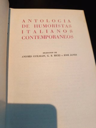 Antología de Humoristas Italianos
