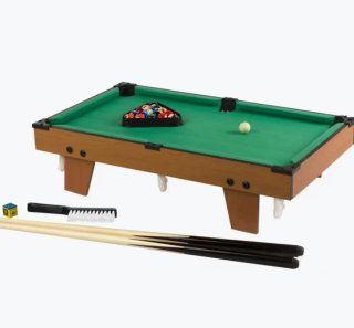 Juego de billar de mesa