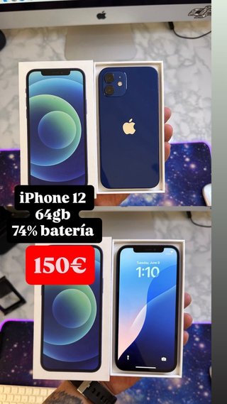 iPhone 12 64GB Azul