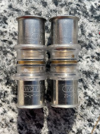 Set di raccordi PER A pressare 20mm/25mm