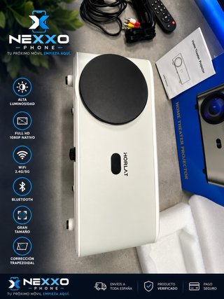 PROYECTOR HORLAT FULL HD 1080P WiFi 5G + Bluetooth