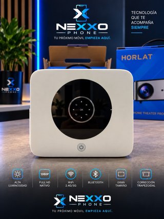 PROYECTOR HORLAT FULL HD 1080P WiFi 5G + Bluetooth