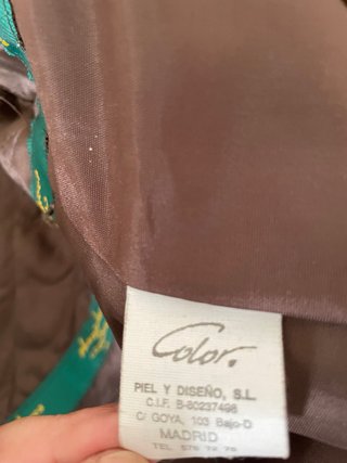 Abrigo Piel Vintage Mujer Años 90