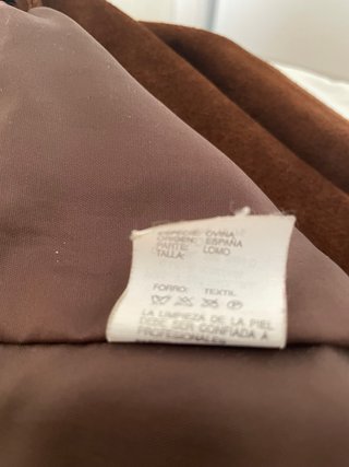Abrigo Piel Vintage Mujer Años 90