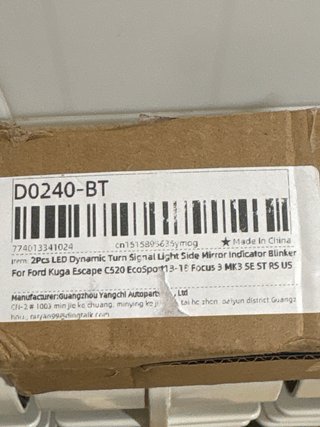 Intermitentes LED ford kuga