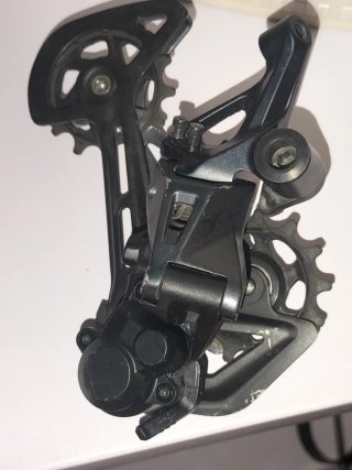 Pulsador de Cambio y desviador trasero Shimano SLX