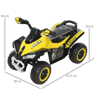 Quad correpasillos todoterreno niños luces  sonido
