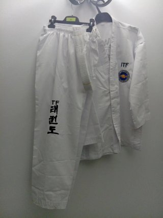 Kimono Taekwondo ITF Infantil Blanco talla 170cm