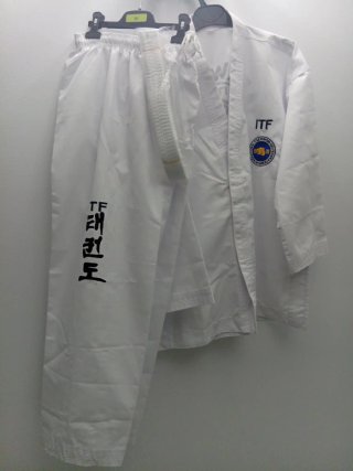Kimono Taekwondo ITF Infantil Blanco talla 170cm
