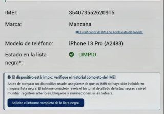 iPhone 13 Pro para piezas