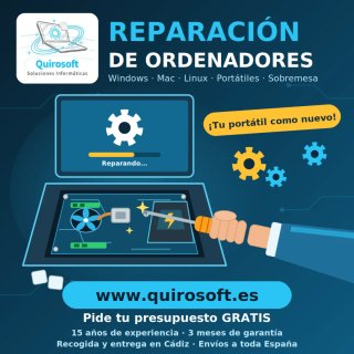 Reparación de ordenadores · Quirosoft