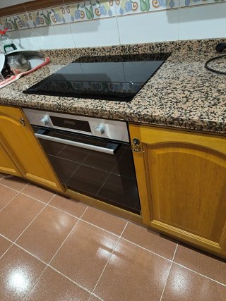 Placa vitrocerámica y horno Bosch