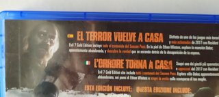 Resident Evil 7 Gold Ed. PS4 (Español)