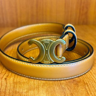 Cintura Celine Oro Fibbia Triomphe