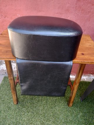Sillón Elevador Peluquería Negro