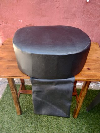 Sillón Elevador Peluquería Negro