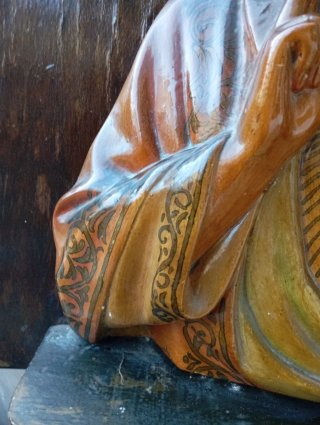 Antiguo Altorrelieve Sagrado Corazón Jesús