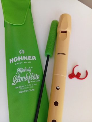 Flauta Dulce Hohner con Funda