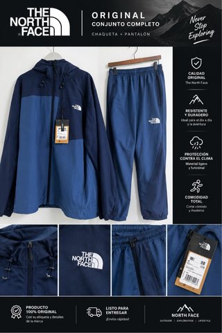 Conjunto Chándal The North Face Azul