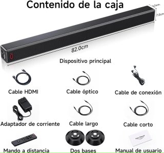 Barra de Sonido JYX 2.1ch para TV